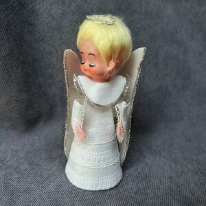 Vintage MCM paper mache Angel made in Japan Christmas
